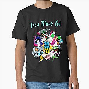 Teen Titans Go Characters Birthday Family Shirts teen titans go games Birthday Family Shirt Classic T-Shirt
