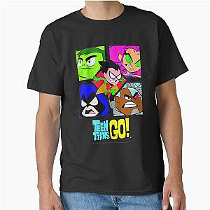 Kids DC Comics Teen Titans Group Shot Premium Classic T-Shirt