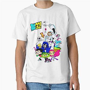 Funny Teen Titans Go gift for kids Teen Titans Go DC superhero girls Classic T-Shirt