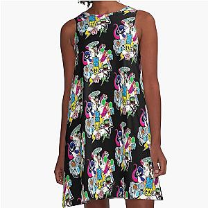 Teen Titans Go Gift For Fans teen titans go to the movies A-Line Dress