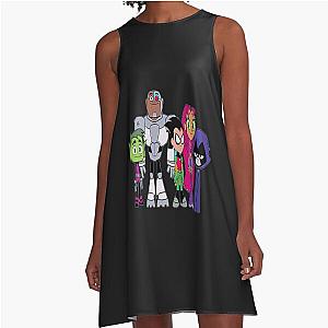 Teen Titans Go A-Line Dress