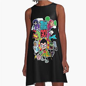 Teen Titans Go A-Line Dress