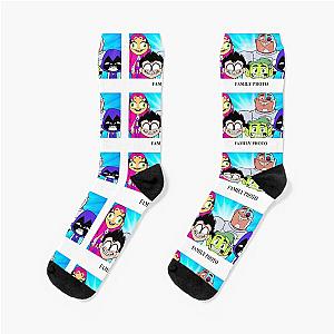 Teen Titans Go family photo time