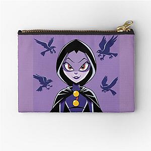 Raven Teen Titans Go Zipper Pouch