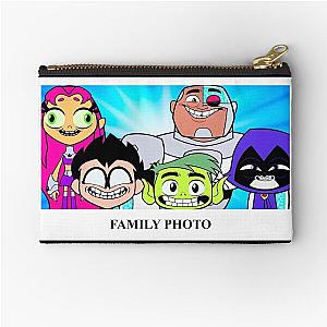 Teen Titans Go Family Photo Time Zipper Pouch