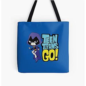 Raven Teen Titans Go Tote Bag