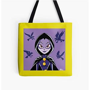 Raven Teen Titans Go Tote Bag