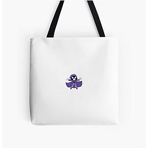 Raven Teen Titans Go All Over Print Tote Bag