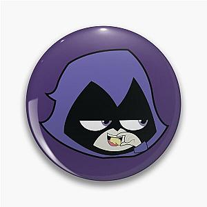 Raven's head Teen Titans Go Pin