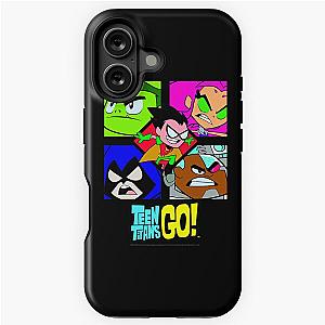 Kids DC Comics Teen Titans Go Group Shot Boxed Up Premium iPhone Tough Case