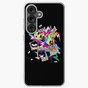 Kids DC Comics Teen Titans Go Group Shot Funky Portraits Case for Samsung Galaxy
