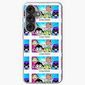 Teen Titans Go Family Photo Time Samsung Galaxy Soft Case
