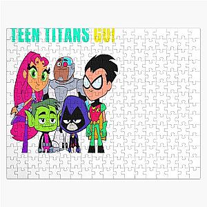 Teen Titans Go Characters Birthday Family Shirts, Teen Titans Go Games, Birthday Kids Jigsaw Puzzle