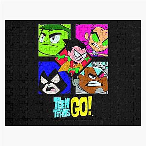 Kids DC Comics Teen Titans Group Shot Premium Jigsaw Puzzle Box