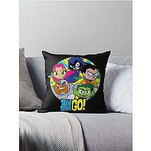 Teen Titans Go Group Throw Pillow