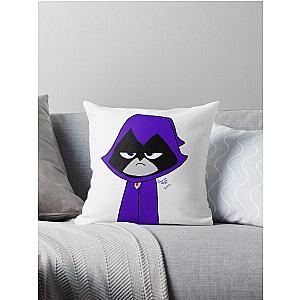 Raven from Teen Titans Go Throw Pillow