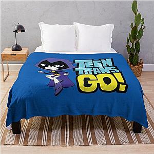 Raven Teen Titans Funny Throw Blanket