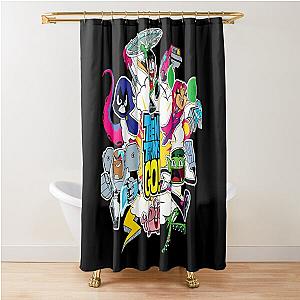 Teen Titans Go to the Movies Shower Curtain