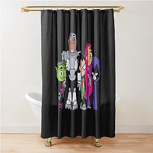 Teen Titans Go Shower Curtain