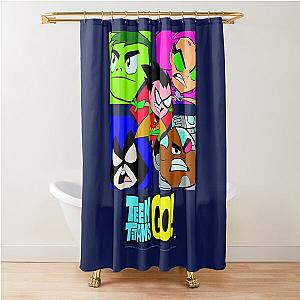 Kids DC Comics Teen Titans Shower Curtain