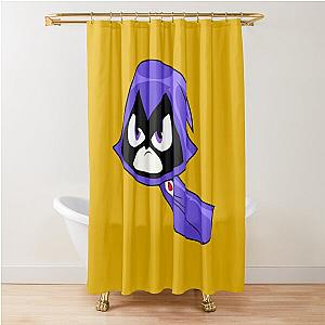 Teen Titans Go Grey Shower Curtain