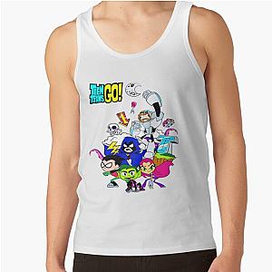 Funny Teen Titans Go gift for kids. DC superhero girls Tank Top