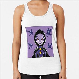 Raven Teen Titans Go  Racerback Tank Top