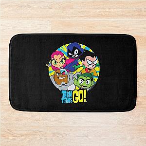 Teen Titans Go Group Bath Mat
