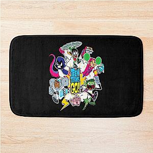 Teen Titans Go The Movie Waffles Bath Mat