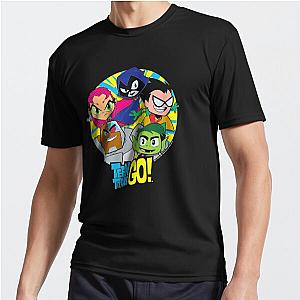 Teen Titans Go Group Active T-Shirt