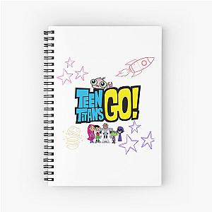 Teen Titans Go design Spiral Notebook