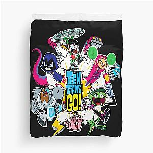 Teen Titans Go! Funny Gift For Fans teen titans go to the movies teen titans go waffles Duvet Cover