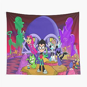 Funny Teen Titans Go gift for kids teen titans go and dc superhero girls Tapestry