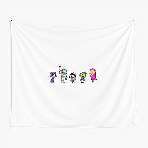 Funny teen titans go Tapestry