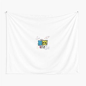 Teen Titans Go design Tapestry