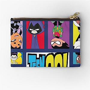 teen titans Zipper Pouch