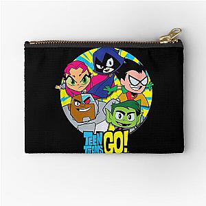 Teen Titans Go Go Go Group Zipper Pouch