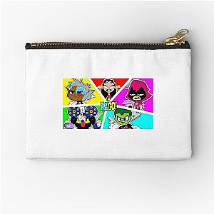 teen titans teenage go  Zipper Pouch