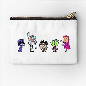 Funny teen titans go Zipper Pouch