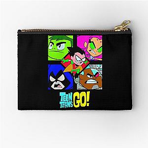 teen titans go Zipper Pouch