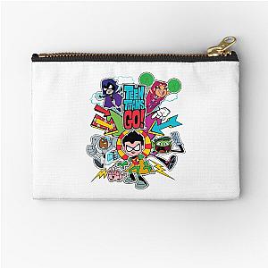 teen titans go Zipper Pouch