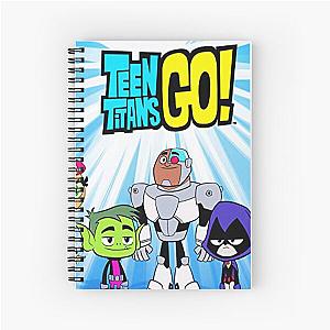 teen titans go characters Birthday Family Shirts, teen titans go games Birthday Family Shirt, Birthday Kids Spiral Notebook