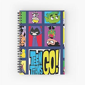 teen titans Spiral Notebook