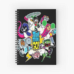 Teen Titans Go! Funny Gift For Fans teen titans go to the movies teen titans go waffles Spiral Notebook