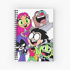 teen titans picture Spiral Notebook