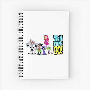 teen titans teenage go raven Spiral Notebook