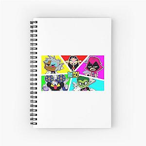 teen titans teenage go  Spiral Notebook