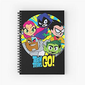 Teen Titans Go! Go Go Group Spiral Notebook