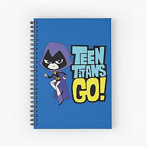 Raven Teen Titans go funny tee Spiral Notebook