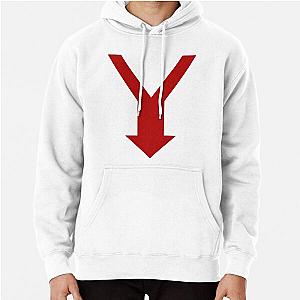 Red Arrow Down Tekkonkinkreet Pullover Hoodie